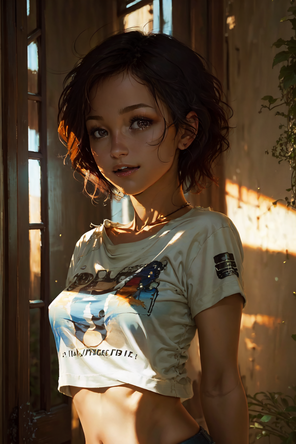 01157-4096451157-((best quality)), ((masterpiece)), (detailed),  backlighting, (1girl), (torogao), (streaked hair), fit, medium breasts,  tan, sh.png